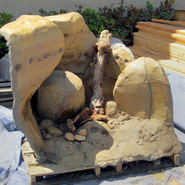 Scale model of habitat concept